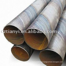 Black SSAW Welded steel pipe